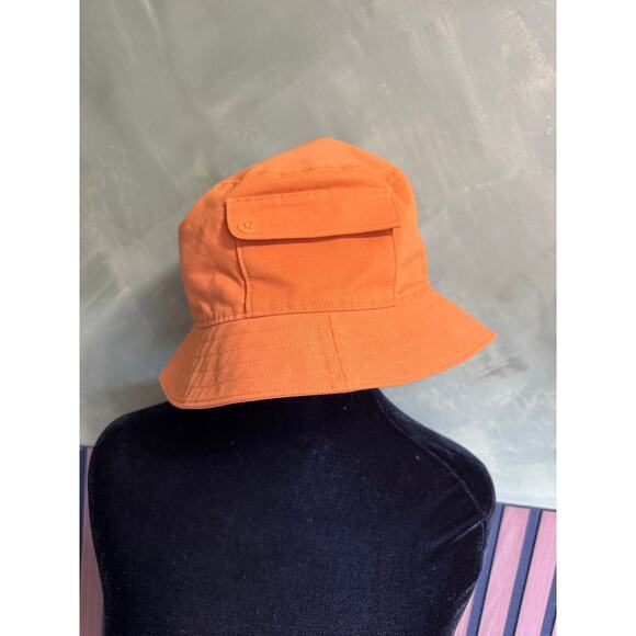 Lululemon On My Level Bucket Hat With Pocket Autumn Orange Size M/L main image 4